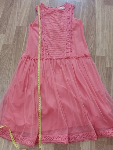 midi donlar: Детское платье цвет - Розовый