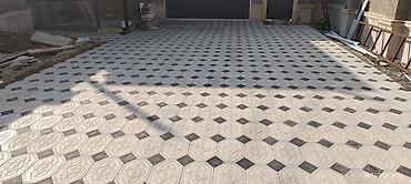 Beton plitələr: Dekorativ həyət-baca döşəməsi – beton daş plitələr - Material: yüksək — 2