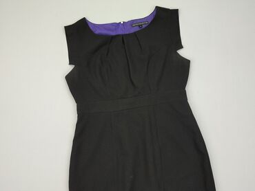 czarne spódniczki rozkloszowane: Sukienka, Rozkloszowana, L (EU 40), stan - Bardzo dobry