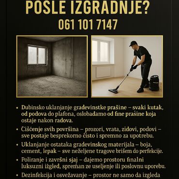 Biznis usluge: ### **✨ KLEANOVA – Kada čistoća postane luksuz! ✨** 🔹 **Imate — 6