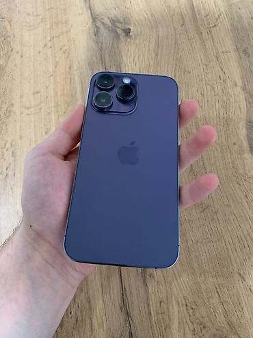 iphone 11 bənovşəyi: IPhone 14 Pro, Deep Purple, Face ID — 2