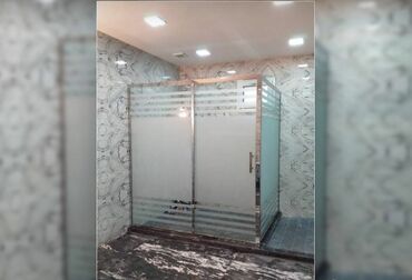 Duş kabinaları, arakəsmələr: Yeni Üstü açıq kabina, Künc üçün — 6