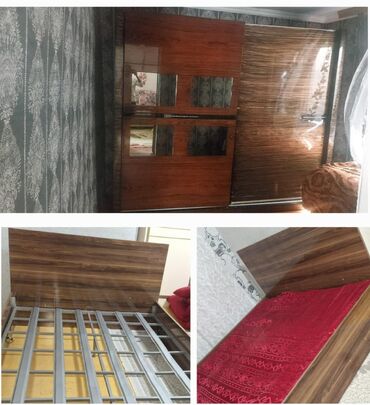 bazali yataq destleri: Genis Bazali taxt ve kupe dolab desti 260 azn unvan H.Aslanov