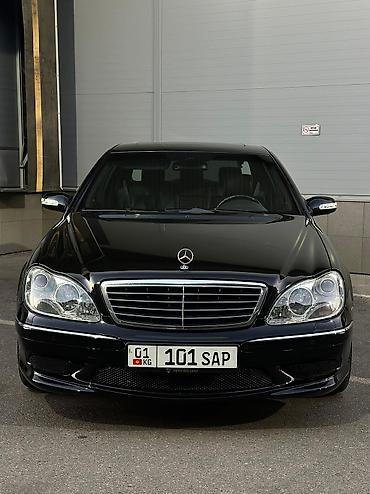 кампрестор: Mercedes-Benz S-class AMG: 2004 г., 5.5 л, Автомат, Бензин, Седан — 2