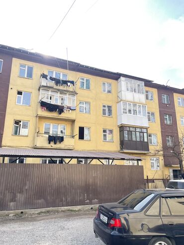 недвижимость в бишкеке квартиры: 3 комнаты, 59 м², 103 серия, 4 этаж, Евроремонт