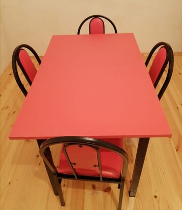 Masa və oturacaq dəstləri: Masa və oturacaqlar dəstləri. Qabaq stolu və oturacaqlar. Stol stul — 17