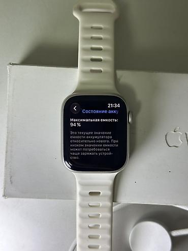 smart band 9: Apple Watch Series 9,45мм Акб 94% память64 гб Полный комплект Торг — 2