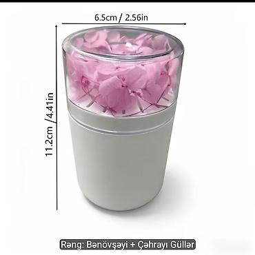 ev əşyalar: Diffuser. Su ilə işləyir. Həm otağı nəmləndirmək üçün istifədə olunur — 3