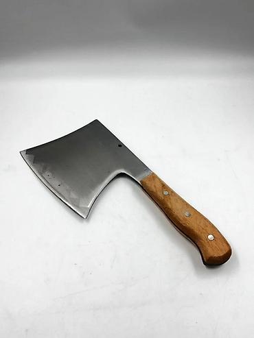 akula bicaq: Çapacaq taxta qulp ağ Peşəkar Mətbəx Baltası (Çapacaq) – Klassik — 3