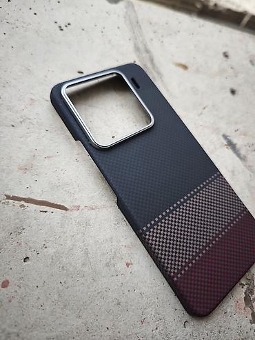 m tech: Чехол на Xiaomi 15 pro из чистого углеродоволокна (карбон) с мощным — 2