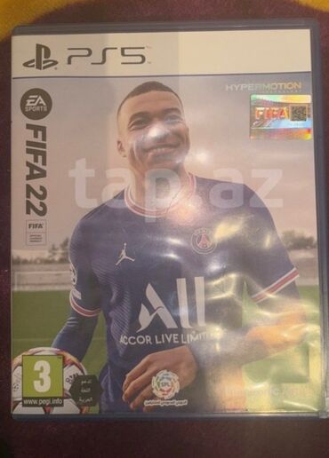 disk: FIFA 22 (ps5)