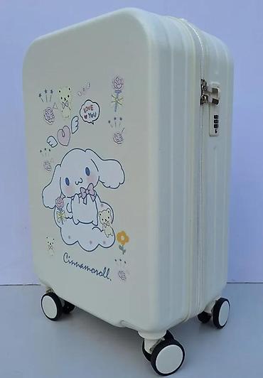 Putni koferi i torbe: Tvrdi kofer na točkiće – Cinnamoroll dizajn - Materijal: čvrsta — 13