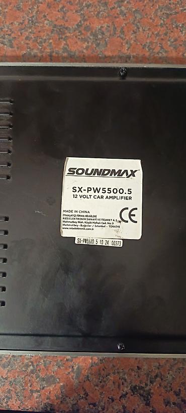 pa 500: Sonudmax 5500.5 bes kanal butun cixislari isleyir — 3