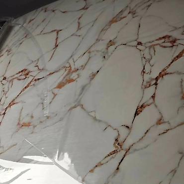 Tapete: Dekorativne PVC samolepljive ploče/paneli sa efektom mermera 60x60cm — 3