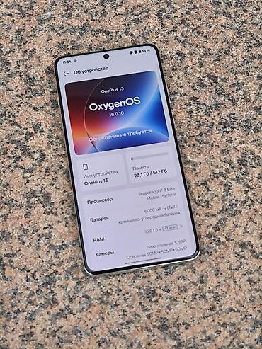 apple 13: OnePlus 13, Новый, 512 ГБ, цвет - Голубой, 2 SIM — 3