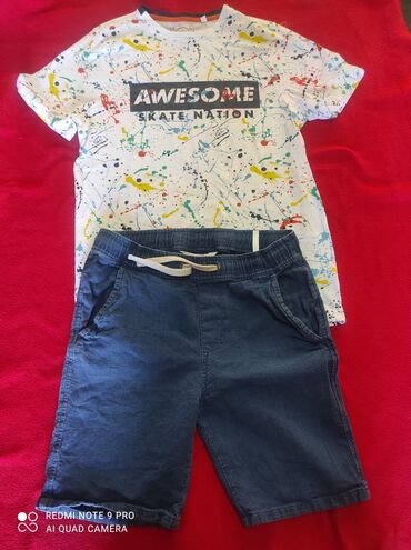 benetton veličine za decu: Set: Shorts, Bandana, 152-158