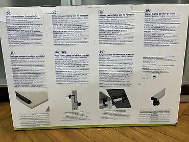 Kancelarijski stolovi: Podesivi sto za laptop (na točkićima) – Weinberger - Visina — 10