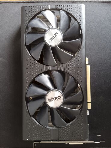 рамка для фотографий: Видеокарта, Б/у, AMD, Radeon RX, 8 ГБ, Для ПК