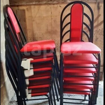 Stullar: Stullar dəmir stul stol və stul masa ve oturacaq dəstləri oturacaq — 28