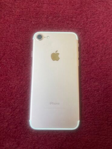 телефон алмашам: IPhone 7, Б/у, 32 ГБ, Rose Gold, 100 %