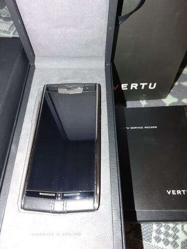 luxury touch s718: Vertu Signature Touch, rəng - Qara, Sənədlərlə