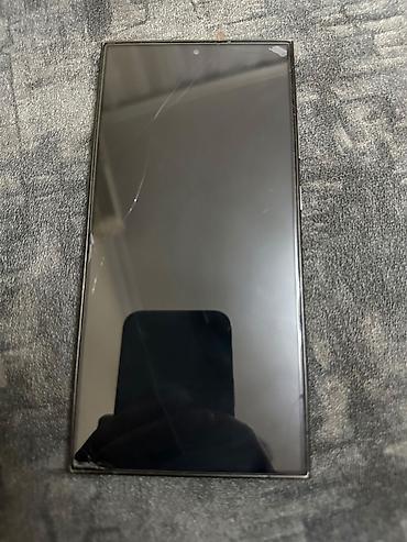 стационарный телефон: Samsung Galaxy S24 Ultra, 256 ГБ, цвет - Серый, Отпечаток пальца — 7