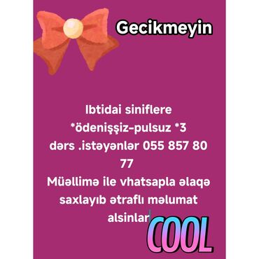 детский сад: Sadəcə Tez yazan şagirdləre ödenissiz olacaq.Telesin.Bu bir