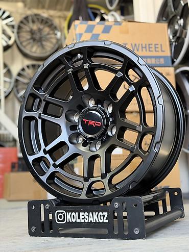 work r18: Литые Диски R 17 TRD, Комплект, отверстий - 6, Новый — 1