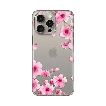 asus maticne ploce: Silikonska maska sa printom "Rose flowers" za iPhone 15 Pro Max 6.7 — 1
