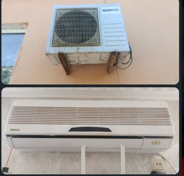 Перчатки хозяйственные: Kondisoner satilir (Beko) 45 kv qiymeti 280 manat Qazi teze vurulub