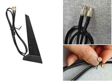 ethernet кабель бишкек: Антенна MSI EZ WiFi на пигтейлах для вайфай карт m.2 и материнок MSI