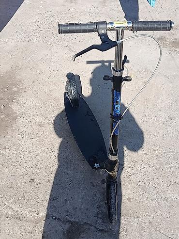 Самокаты: Самокат городской SCOOTER, складной - Колеса большого диаметра — 1