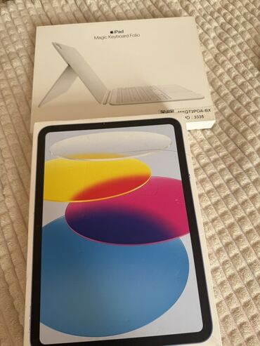 ipad keyboard: İşlənmiş Apple iPad 10 (2022), 10,9", 64 GB, Pulsuz çatdırılma