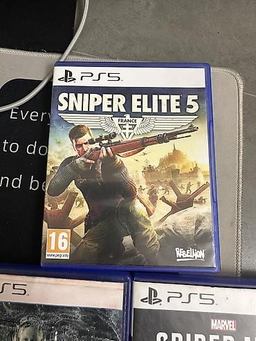 Техника и электроника: Игры PS5. Spider Man Miles Morales, Sniper Elite 5, Returnal. Диски в — 4