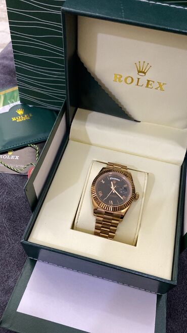 rolex orjinal: İşlənmiş, Qol saatı, Rolex, rəng - Qızılı