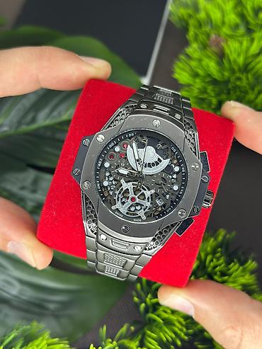 Aksesuarlar: Yeni, Qol saatı, Hublot, rəng - Gümüşü — 10