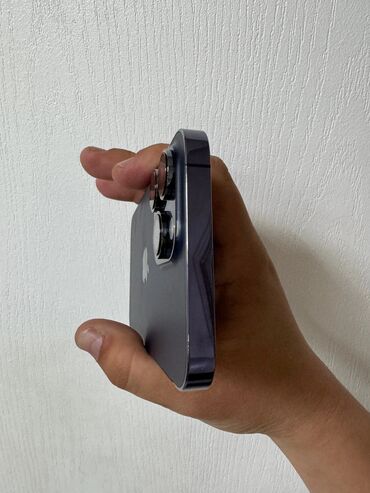 iphone чехол чёрный: IPhone 14 Pro Max, 128 ГБ, Deep Purple, Гарантия, Кредит, Отпечаток пальца