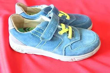 Patike: MUŠKE PLAVE DEČIJE PATIKE, KOŽA, BROJ 32 EU | Kvalitetne nove muške — 2