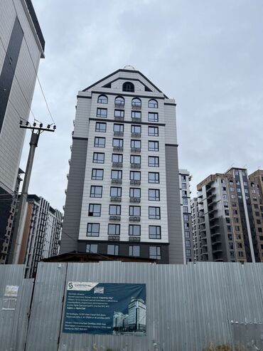 Продажа квартир: 2 комнаты, 85 м², Элитка, 12 этаж, ПСО (под самоотделку)