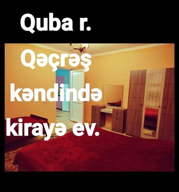 qubada evler: 90 kv. m, 3 otaqlı, Kombi, Qaz, İşıq