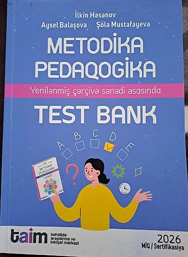 Тесты: Məhsul: “Metodika-Pedaqogika – Yenilənmiş çərçivə sənədi əsasında TEST — 1