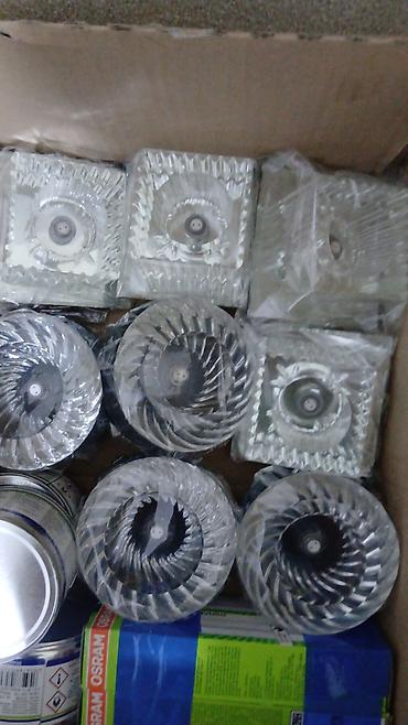 uvb lampa: Şüşə dekorativ spot lamp başlıqları (tavan üçün) - Material: qalın — 3