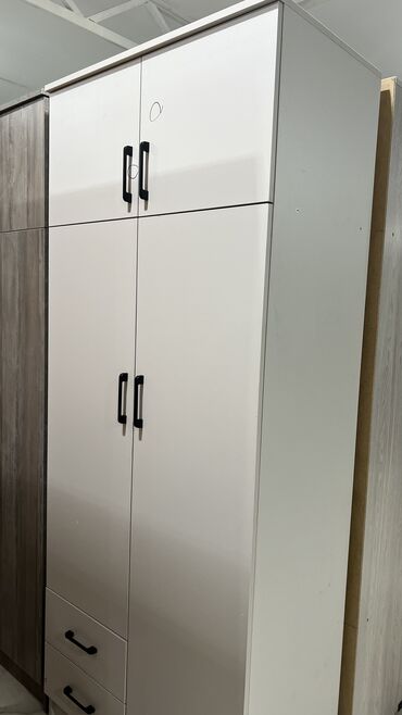 Шкафы для одежды: Шкаф для одежды, Новый, Прямой, ЛДСП — 29