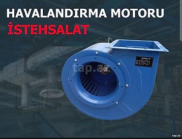 irsad vintilyator: Havalandırma motoru – istehsalat üçün radial (sentrifuqalı) fan - — 1