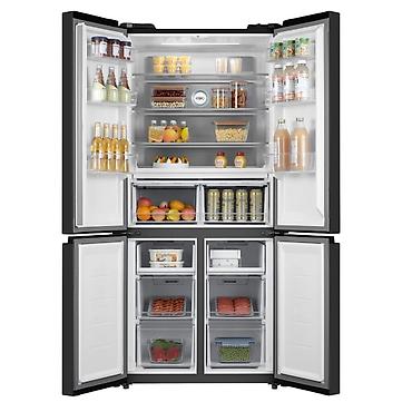 ucuz soyuducular: Yeni 4 qapılı Toshiba Soyuducu Satılır, rəng - Boz, Kredit var — 3