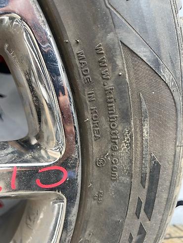 5 110: Колесо летнее R19 Falken 235/55 на литых дисках KIA - Размер шин — 7