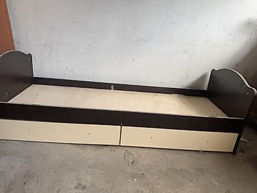 bunk bed: Детская кровать трансформер, Б/у, цвет - Коричневый — 1