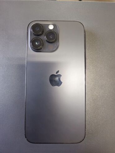 мак: IPhone 14 Pro Max, Колдонулган, 128 ГБ, Кара, Каптама, 77 %