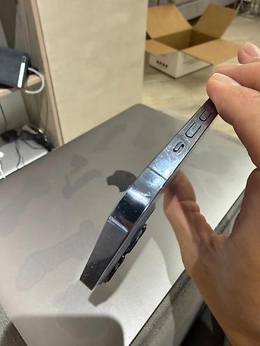blackview max 1: IPhone 13 Pro Max, Б/у, 128 ГБ, Sierra Blue, Коробка, 78 % — 4