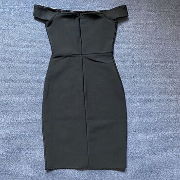 Вечерние платья: Вечернее платье, Классическое, Короткая модель, Полиэстер, Без рукавов, Стразы, S — 5